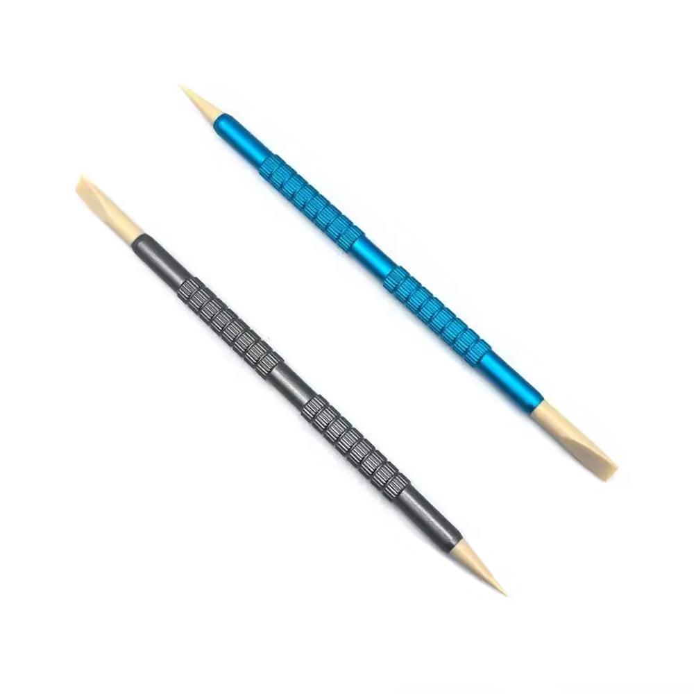 Peek Stick with Auxiliary Movement Core Clamp Watch Dial Cleaning Pen  Watchmaker Watch Repair Tool