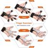 1-6pcs Hand Grip Strengthener Physical Tools Finger Trainer Training and Exercise Gym 6th Level Resistance Gripster Expander