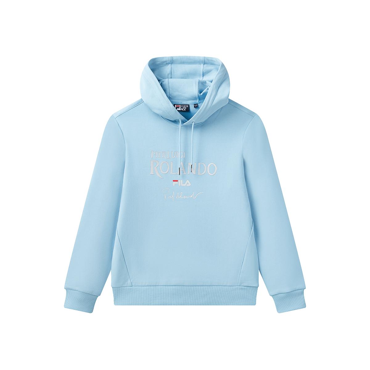 

FILA Heritage Series Fashion Casual Simple Comfortable Hoodie Men hoodies Ridge-Blue F11M118203F-LB XL