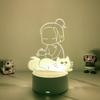 Jujutsu Kaisen 3d Night Light Led Decoration Gojo Satoru Geto Suguru Ryomen Sukuna Anime Gift For Birthday