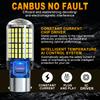 2pcs High Power Car LED Bulbs 1156 BA15S P21W BAU15S PY21W 1157 P21/5W T20 7440 W21W Canbus 144SMD Turn Signal Lamp Brake Reverse Tail Light 12V