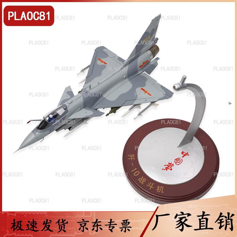 J-10 Fighter Jet Scale Model