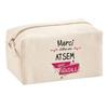 Trousse multifonction Merci Atsem Géniale Cadeau Anniversaire Noël Collègue Remerciement Idée | Trousse Scolaire Fournitures Bureau