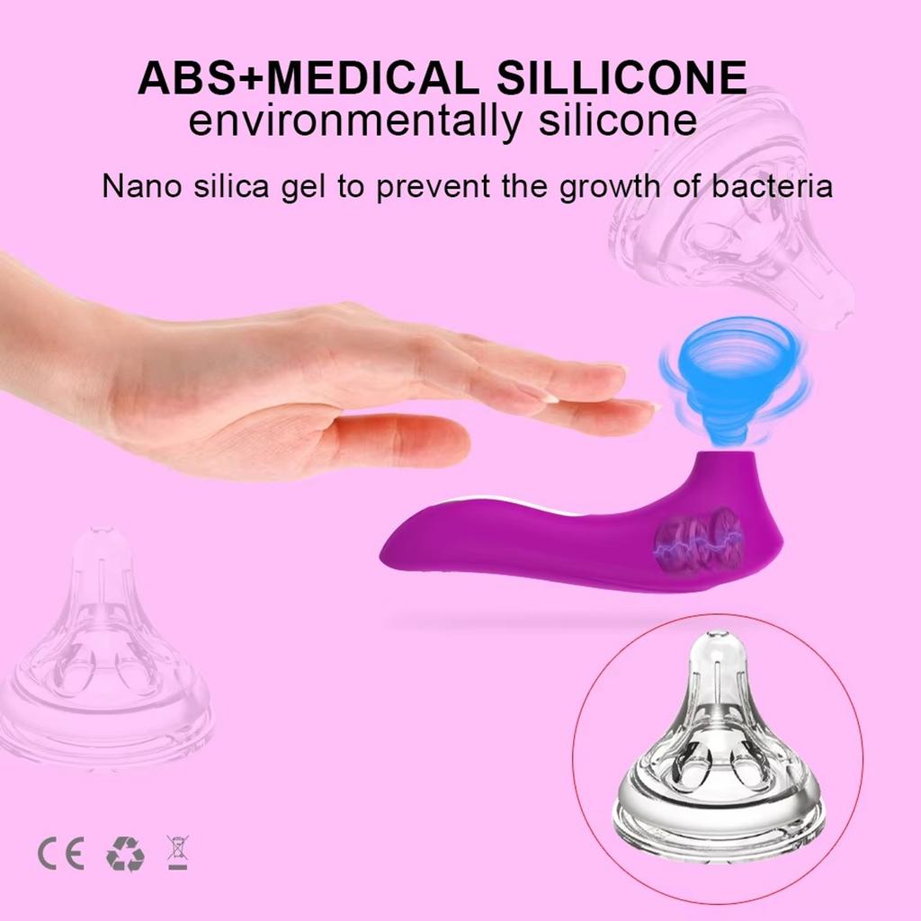 Little Dolphin Mini Sucker Vibrating Flirtation Stick Pleasure Egg for Sensual Exploration