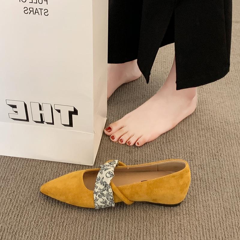 Retro Mary Jane schoenen met interne hakverhoging, nieuwe zachte en veelzijdige pendelschoenen met één pedaal