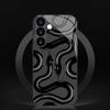 Creative Snake Tempered Glass Phone Case Suitable for Samsung Galaxy S26 S25 S24 S23 S22 S20 FE/Ultra/Plus Anti Drop Back Cover