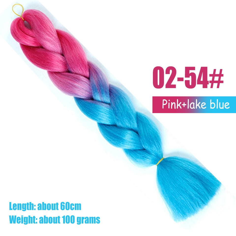 WTB Big Braid Synthetic Wigs Women Chemical Fiber High Temperature Silk Hand-woven Shiny Big Braid Hair Dirty Braid Wig Braided Hair