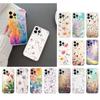Flower Phone Case For iPhone 16 15 14 13 12 11 Pro Max Plus Mini