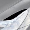 For 17-22 Tesla Model 3/Y Lamp Eyebrow Piano Black Bright Black Car Interior Decoration Accessories