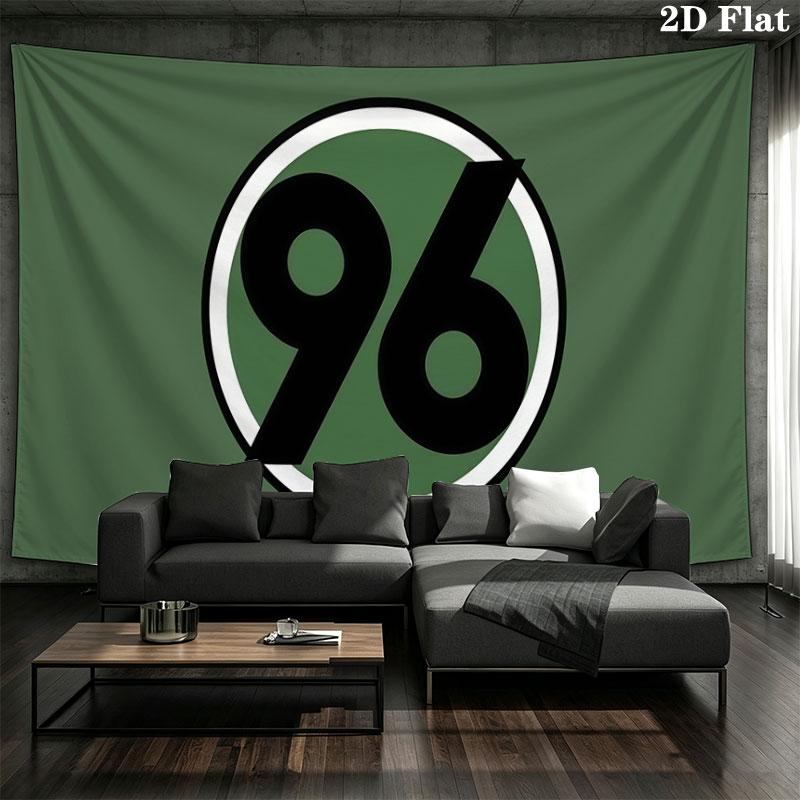 Hannover 96 Wall Tapestry, Aesthetic Printed Fabric Blanket, Suitable for Bedroom, Living Room, and Home Decor.