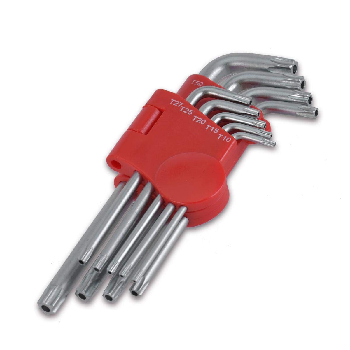 

Proto Maintenance Motorcycle Hex Set with Hex Metric PGR0026 (PLOT) Wrench, 13-Piece Tamper-Proof Holes, Lobe, Metric, T10-T50, Specifications,