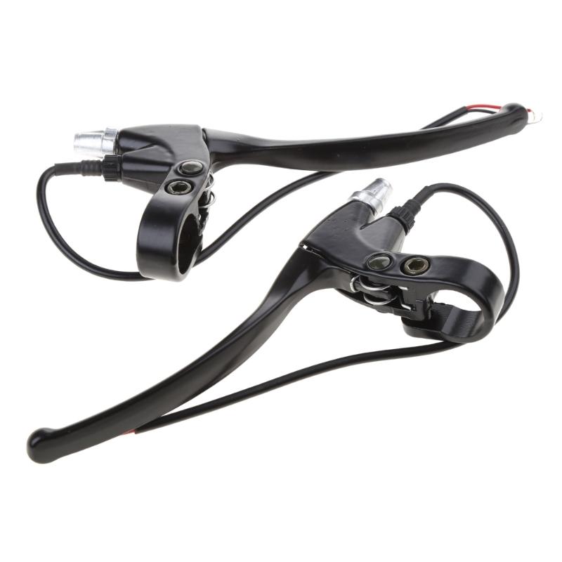 E-Bike Brake Lever, Universal Electric Bicycles Brake Lever Handle Replacement Parts for E-Bike Mountain Road Bicycles