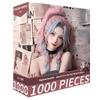 1000-Piece Cute Challenging Educational Jigsaw Puzzle for Adults - Stress Relief Birthday Gift for Her