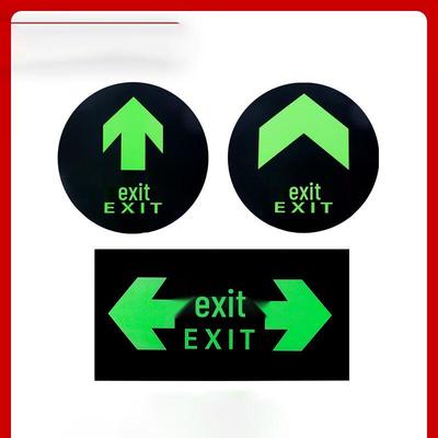 Lijuhong PVC Fire Safety Exit Sign Stickers