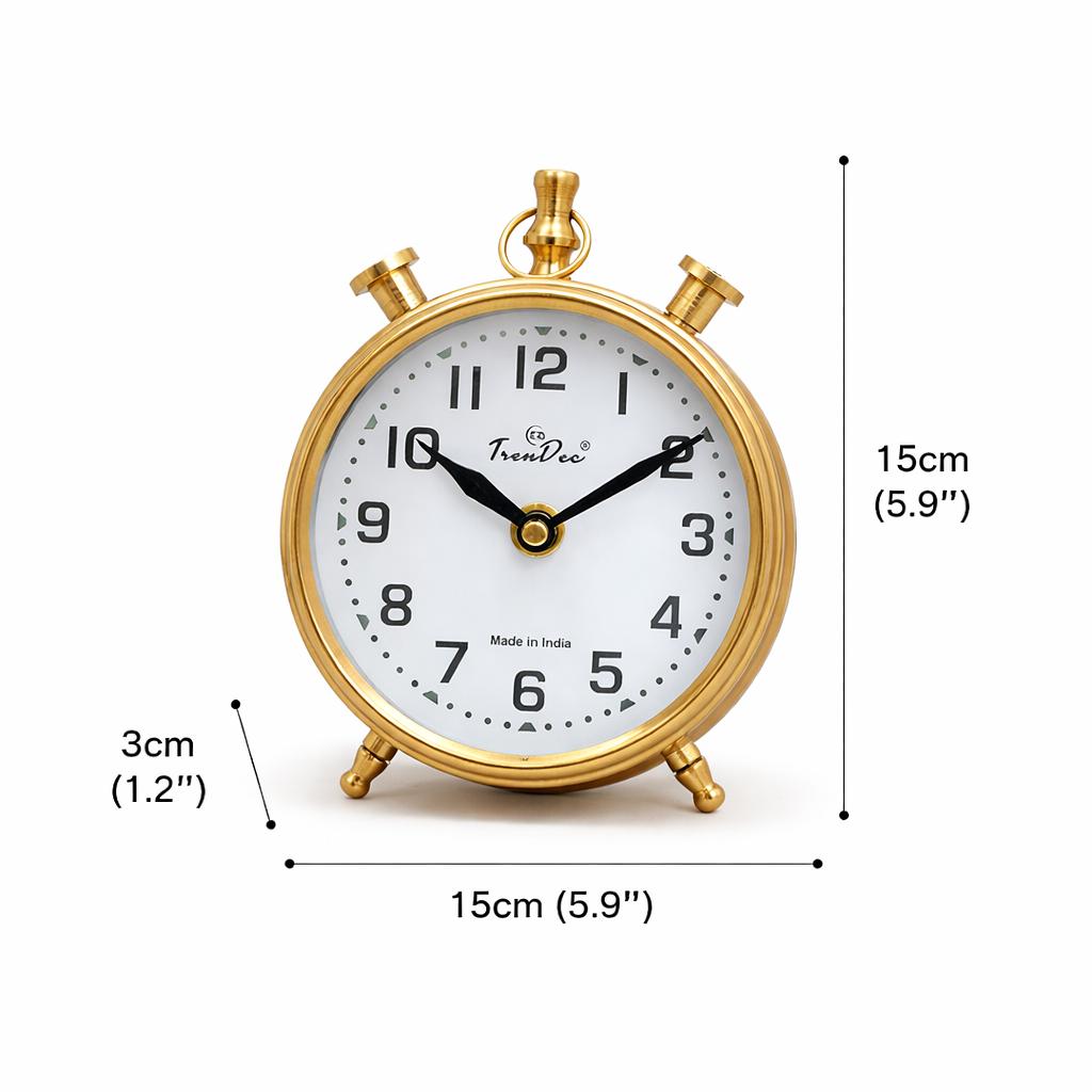 Elegant Vintage Bedside Alarm Clock
