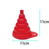 Silicone Liquid Funnel Universal Kitchen Funnel Car Engine Funnel  Washer Fluid Change