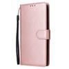 For iPhone 17 Case Wallet Stand View PU Leather Phone Cover with Wrist Strap