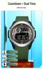 Sanda Sports Waterproof Multifunctional Calorie Wristwatch with Perpetual Calendar for Men and Women - Simple Style Student Electronic Watch