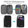 Passport Hanging Around the Skimming Security Passport 140g x 13 Large Convenient Overseas Water Neck Strap Hand Passport Bag for Men and Overseas