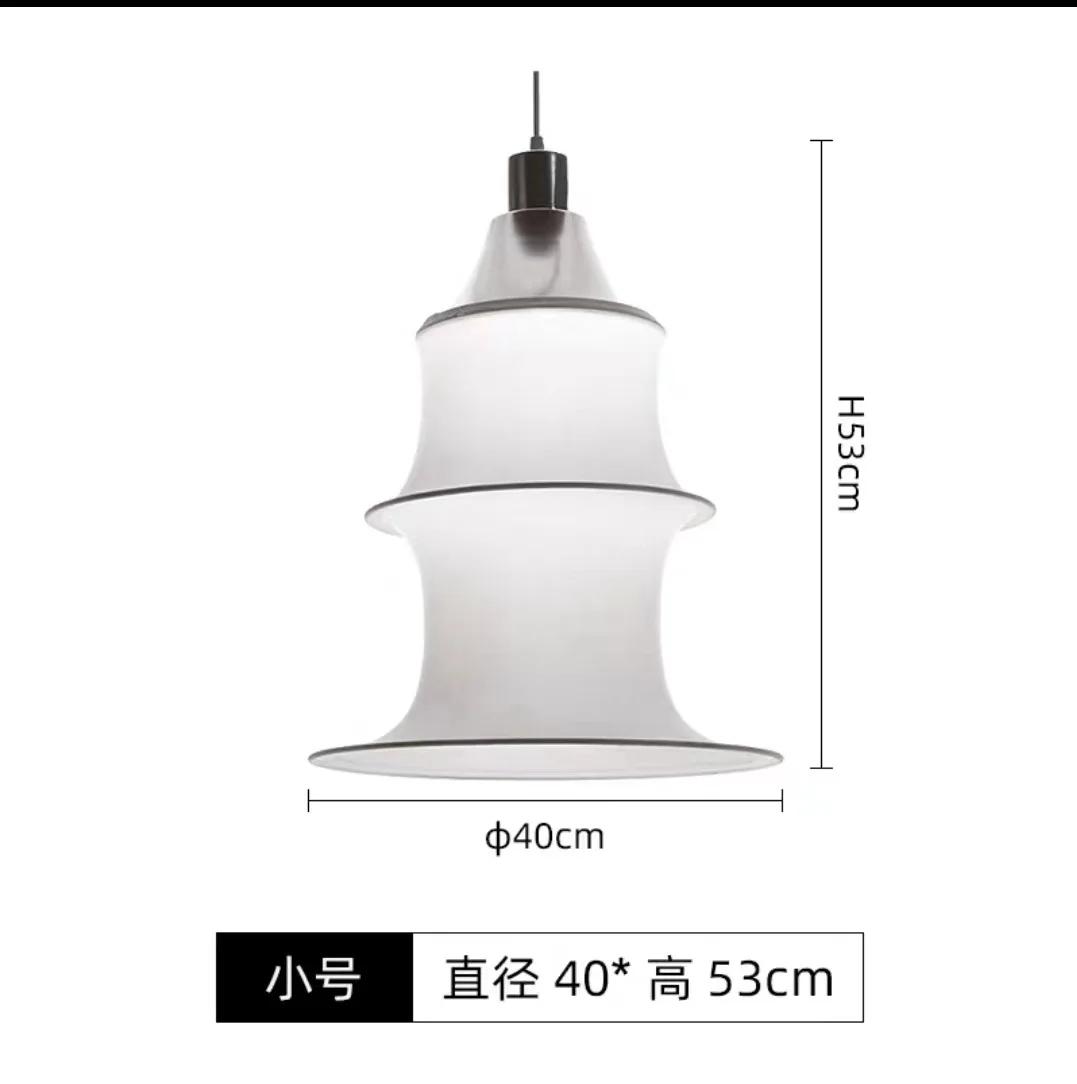 Скандинавский Минимализм Ткань Ваби Саби Светодиодные Подвесные Светильники Гостиная Столовая Лофт Домашний Декор Люстра Спальня Угол Прикроватная Лампа Warm White