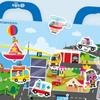 PINKFONG Character Car Sticker Set Cute Bag Decoration Stickers