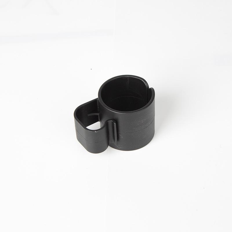 Reusable Black Plastic Cable Clips Mic Holders Lightweight Wire Fixers for Microphone Stand Desk Stage Performance