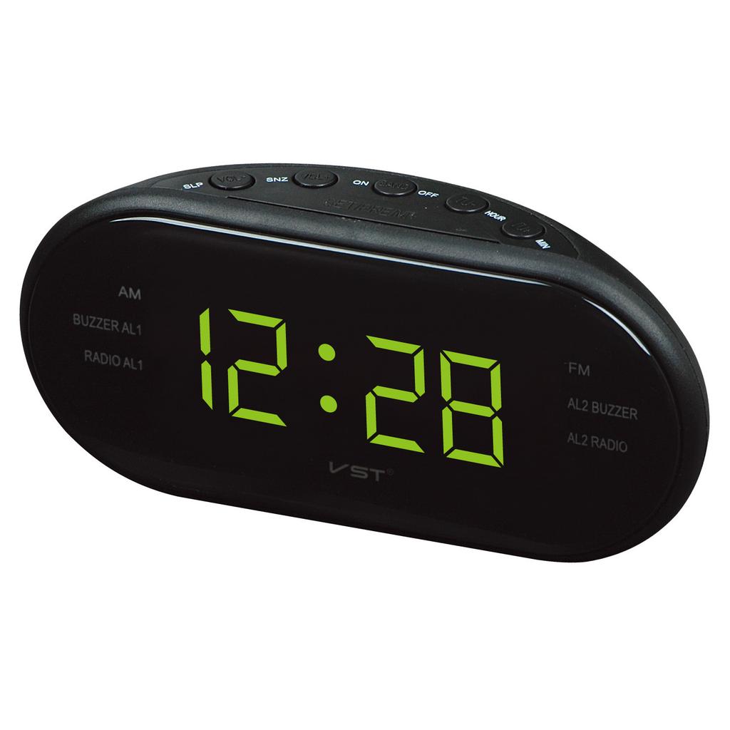 LED Alarm Clock LED Radio Clock Controlled Radio Alarm Clock