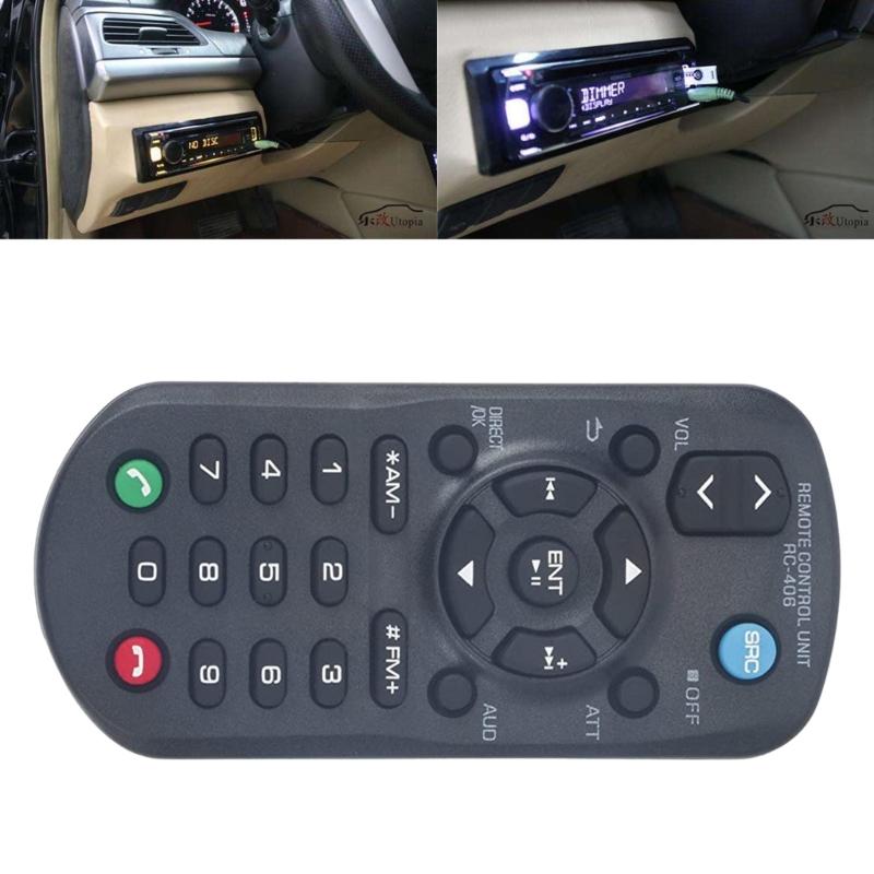 RC-406 Remote Control for Kenwood Car Radio KCA-RC406 KDC-X997 KDC-BT955HD Remote Controller Wear-resisting Controller