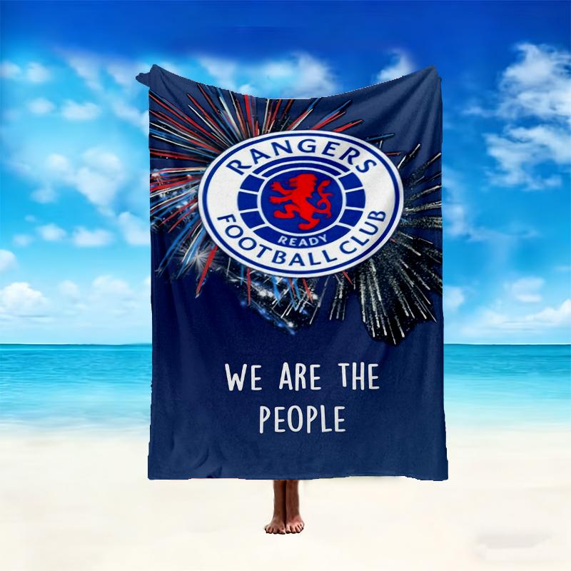 [Couverture Rangers FC] Couverture Créative pour Femmes Hommes Famille Ami pour Anniversaire Fête des Mères Fête des Pères Saint-Valentin