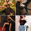 0.5/1/2/5yards Thin Non Elastic Mesh Fabric for Shapewear Waist Cinching and Body Shaping Underwear Camisoles Corsets DIY Fabric