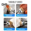 Wire Wheel Brush Rotary Tool Rustproof Corrosion Resistant Wide Application Reusable Easy To Install Coated Crimped Wire Brush
