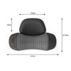 Cervical Memory-Foam Neck Pillow Massage Heat Traction for Sleeping Slowing Rebound Memory Pillow Ergonomic Support  Per-Yvan