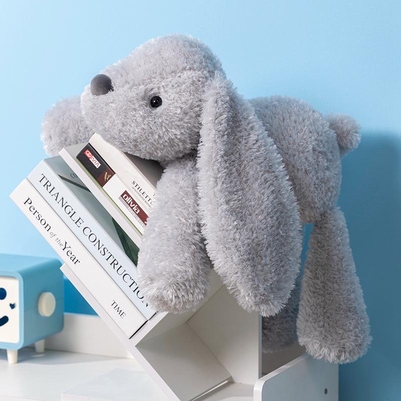 Soft Lying Rabbit Doll Plush Toy Long-eared Rabbit Little White Rabbit Doll Girl Soothing Rag Doll