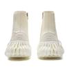 Li Ning Cushioning, Wear Resistant High top Casual Shoes Unisex Ivory AZGW315-1