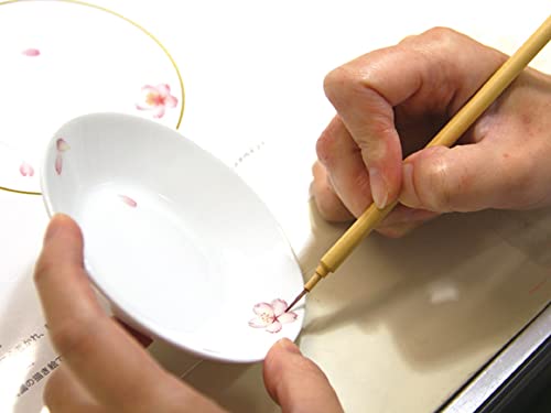 Okura Touen [Pintado à mão] Sakura No. 12 Copos de Saquê, Aprox.. 95cc, Fabricado no Japão, 12CCN/C303