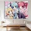 Arazzo Vocaloid Hatsune Miku Rin Teto, Carina Decorazione da Appendere al Muro Anime