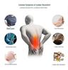 H-Shaped Automatic Inflatable Lumbar Pillow for Travel and Car Support