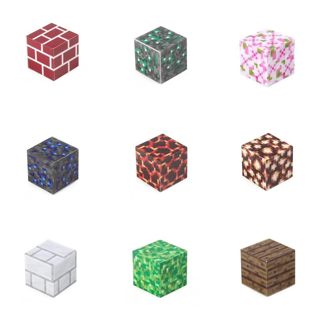 Креативний набір будівельних блоків на тему Minecraft з дизайном порталу в Пекло для веселих ігор