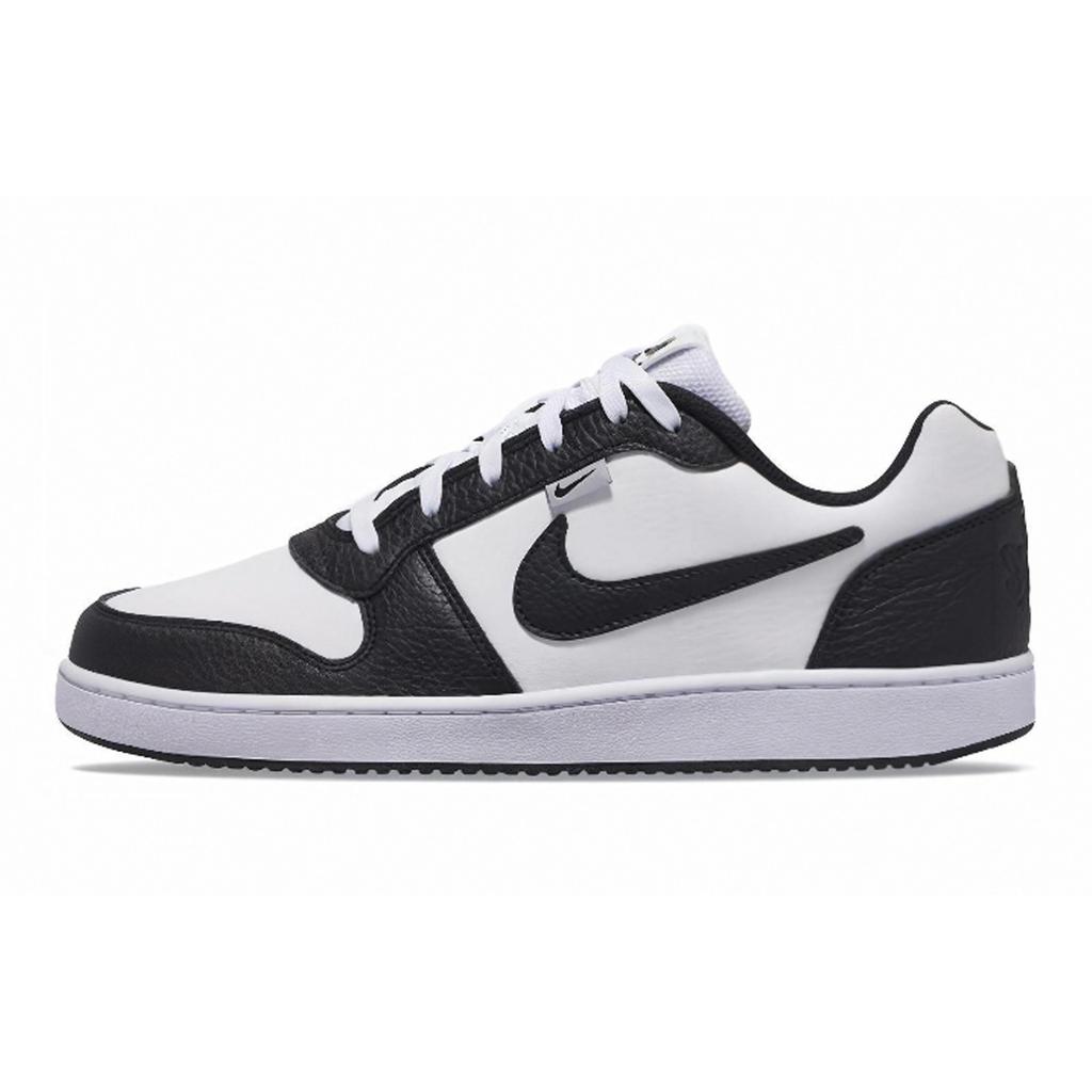 Nike EBERNON Dark Moon Symphony Slip Resistant Low Top Skateboard Shoes Men's Black White AQ1774-102(Team691-)