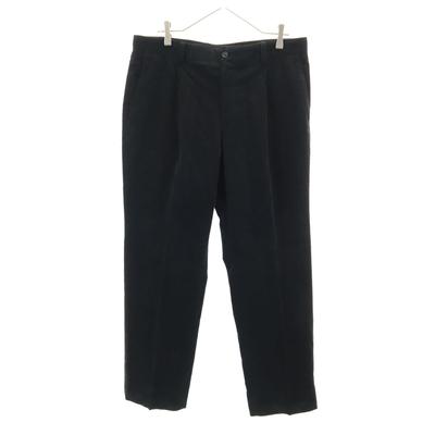 LANVIN LA COLLECTION Made In Japan Corduroy Pants 94 Black Men's Used