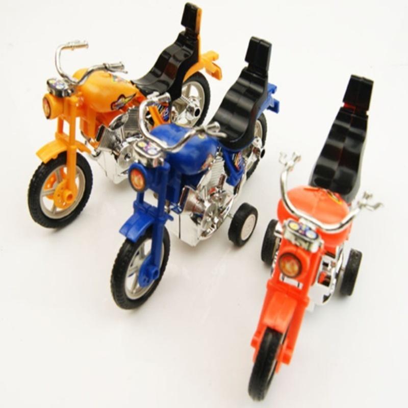 2 Pcs New Plastic Motorcycle  Motorbike Toy Model Vehicle Model Auto Model Hobby Toys Replace Kids G