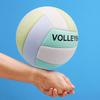 PVC Soft Volleyball - Size 5, Machine-Sewn for School Competition and Training