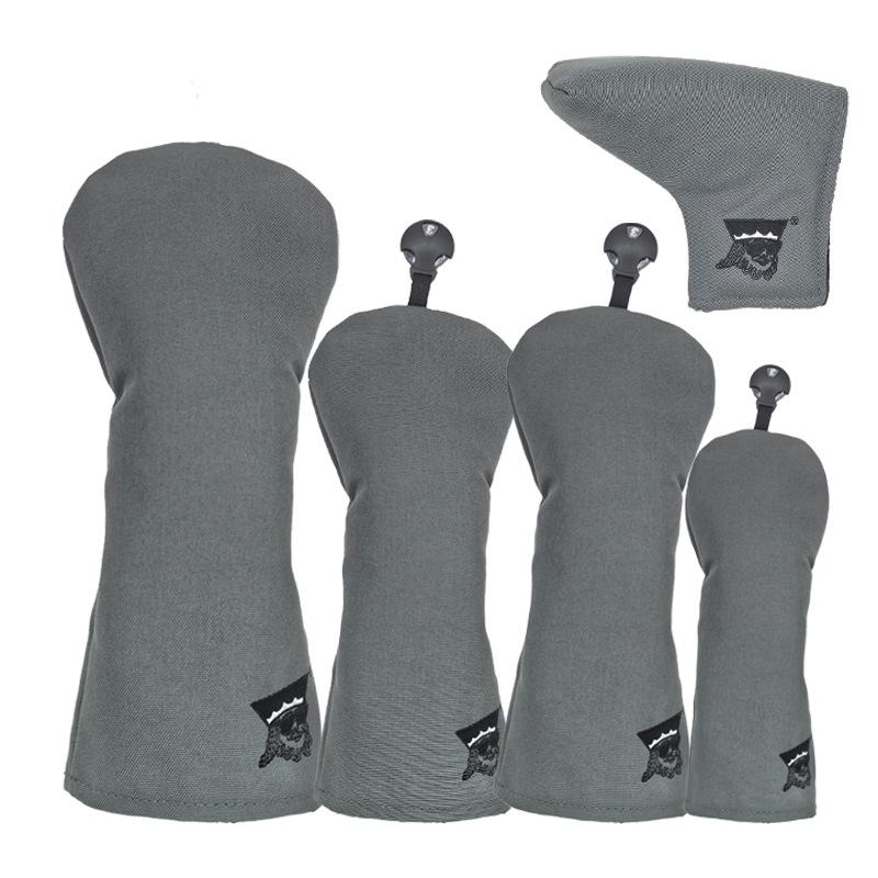 Sada krytů hlavy golfové hole: Ochrana driveru, fairwayové hole, putteru - Nylonová tkanina