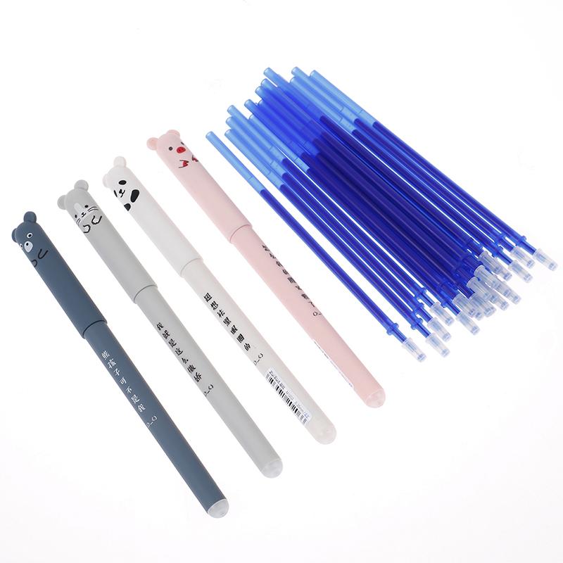 

Корейские мультяшные стираемые легко стираемые гелевые ручки Magic Friction милые и симпатичные стираемые гелевые ручки синий