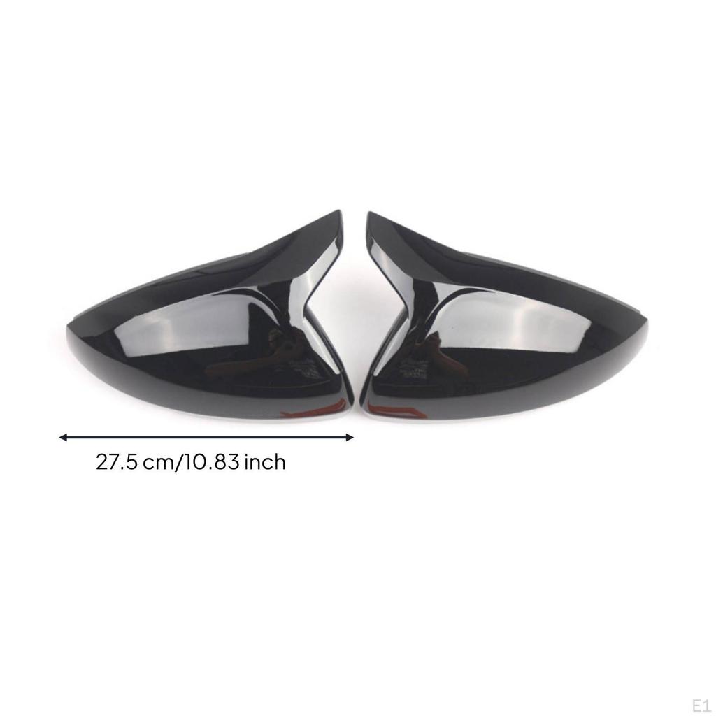 Side Mirror Cover Car Part Weatherproof Pointed