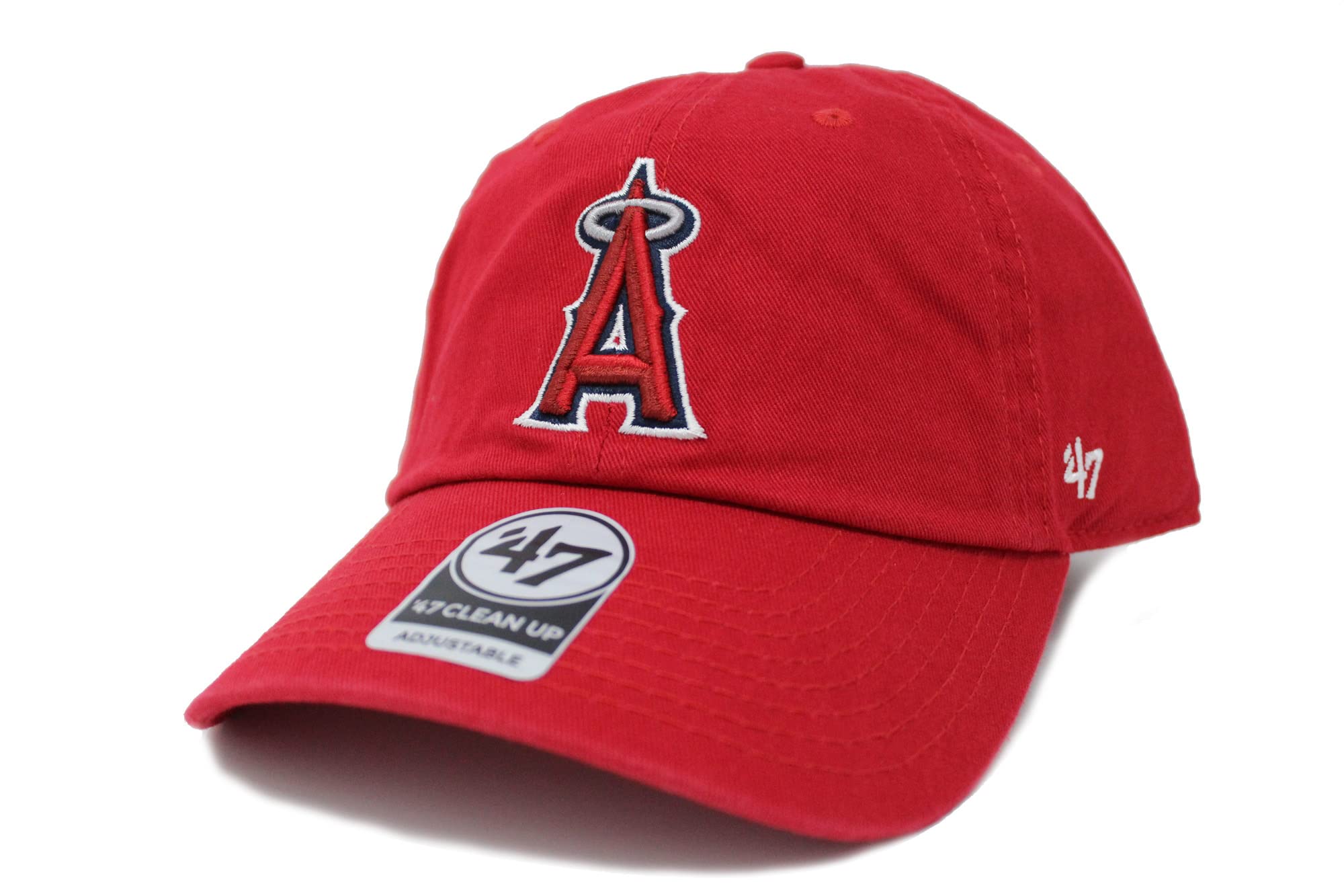 Кепка 47 Brand 47 Clean Up Los Angeles Angels Красная