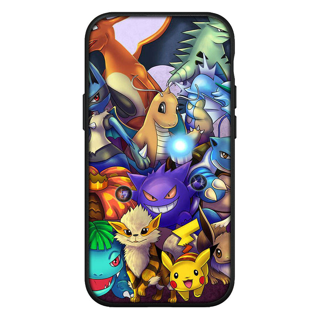 Cover for iPhone 17 16 15 Xiaomi Poco Redmi Note 14 13 12 11 Pro Max X 9 16e Samsung Galaxy S25 S24 S23 OPPO Huawei GO Gengar Pikachu Phone Case