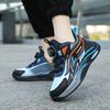 Spring and Autumn New Rotating Buckle Children's Sneakers Boys Non-slip Dad Shoes Running Shoes