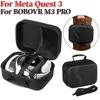 Přenosná brašna pro Meta Quest 3 Travel Case VR Úložná taška s větší kapacitou Pro BOBOVR M3 PRO EVA Bag VR Příslušenství