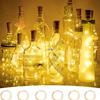2025 Solar Cork String Lights - Copper Wire for Outdoor Decor & Wine Bottles